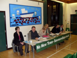 The Panel at the Elsenham Meeting